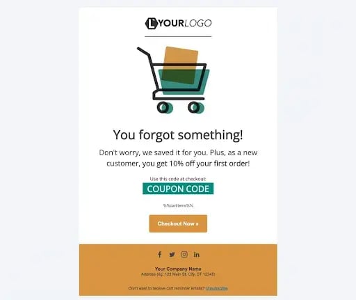Abandoned Cart Reminders