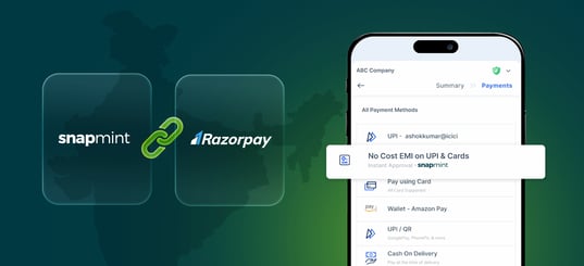 Boost Conversions with Snapmint and Razorpay Checkout Integration