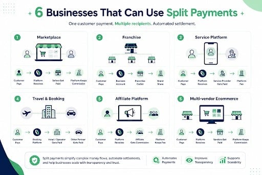 Businesses Using Split Payment